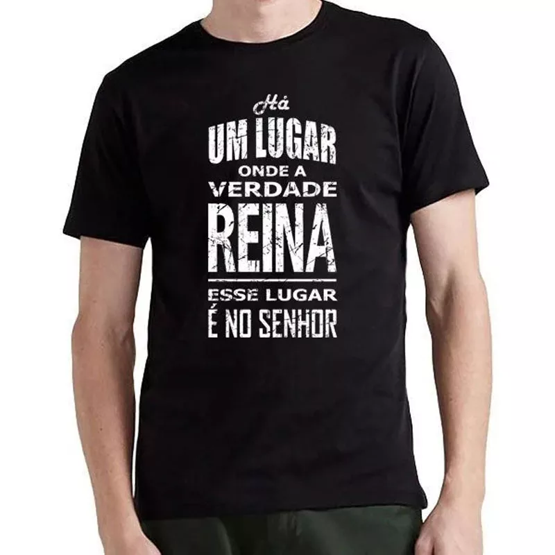 Camiseta Um lugar onde a Verdade Reina Camiseta Um lugar onde a Verdade Reina